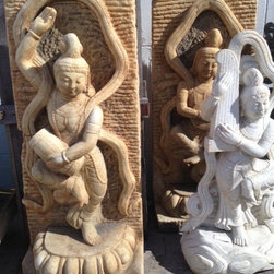 Outdoor Hand Carved Statuary - Sculptures