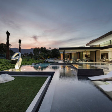 Serenity Indian Wells luxury home resort style swimming pool