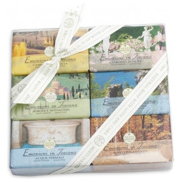 EMOZIONI IN TOSCANA Soap Gift Set by Nesti Dante of Florence, Italy