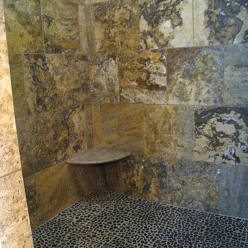 Master shower