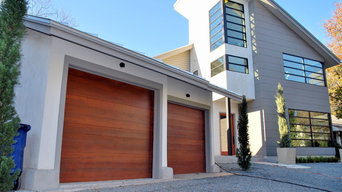 Contemporary Garage Doors in a Minimalist Style by Cowart Door Systems