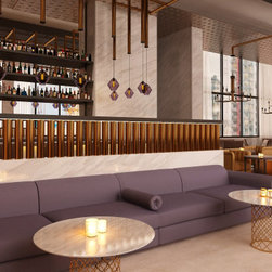 Sophisticated Modern Lounge Design - Furniture