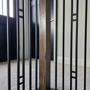 Project #109 | U-Shaped Stairs in Countryside Retreat
