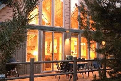 Mountain style exterior home photo in Indianapolis