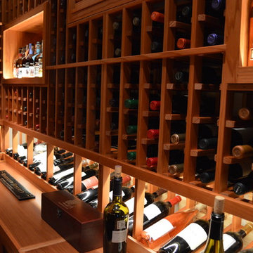 Wine Cellar Display Row