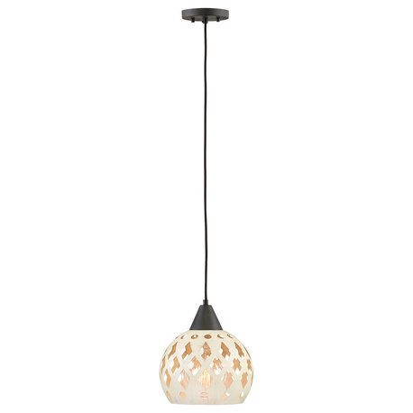 Hinkley Edie 1-Light Chandelier, Oil Rubbed Bronze