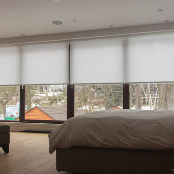 Bedroom window blinds Remote operated