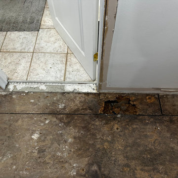 Current Canton water damaged main floor and Bathroom renovation
