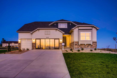 Example of an exterior home design in Denver