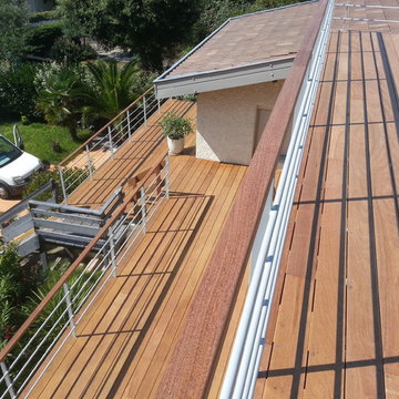 TERRASSE BOIS EXO SUR 3 NIVEAUX