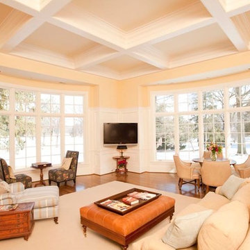 Golf Course Home Renovation: Family Room