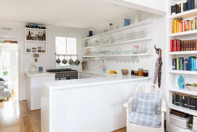Beach Style Kitchen by Whitstable Island Interiors