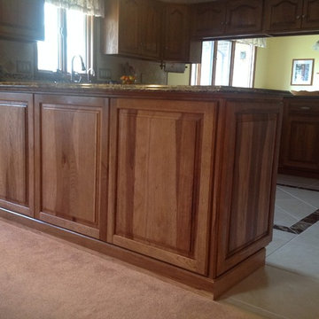 1986 Hickory Kitchen Makeover