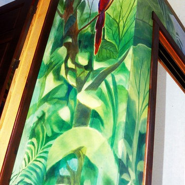 Jungle Bathroom Mural