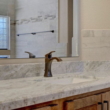Modern Master Bathroom in Green Valley Ranch