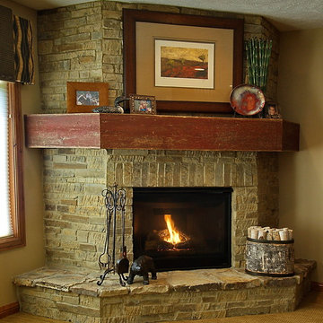 Rustic refined 1 1/2 story