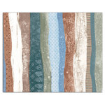DDCG - Ocean Patterns 16x20 Canvas Wall Art - The  Ocean Patterns 16x20 Canvas Wall Art features an abstract design. This canvas helps you add some seaside style to your home. Durable and lightweight, you take home artwork ready to hang. The outcome is irresistible artistry that ensures a lasting impact on your home.