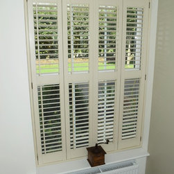 Wooden shutters great interior idea - Interior Shutters