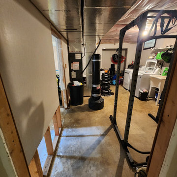 Basement Finish with bathroom