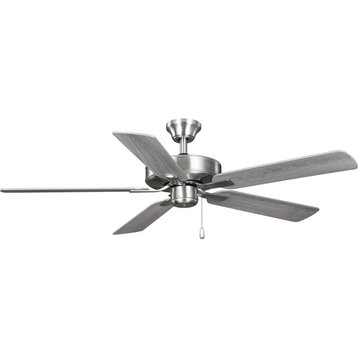 AirPro 52-in Brushed Nickel 5-Blade ENRGY STAR Rated Ceiling Fan