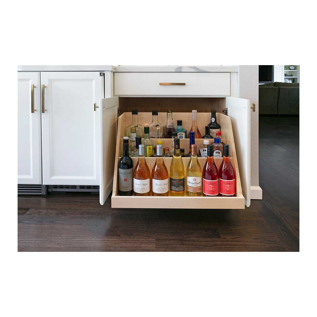 Custom Pull Out Cabinetry