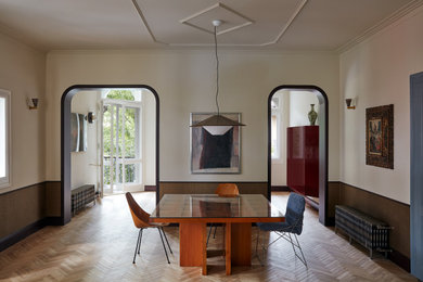 Immagine di una sala da pranzo minimal