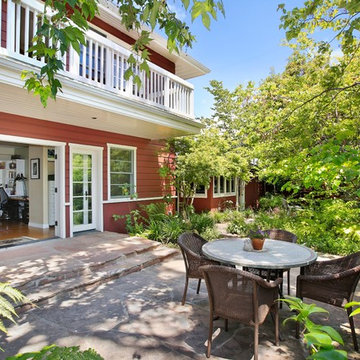 backyard - East Costa Mesa bungalow - Orange County