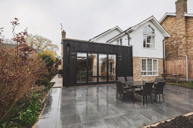This is an example of a contemporary patio in Essex.