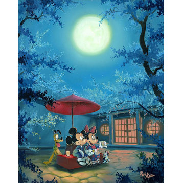 Disney Fine Art Summer Night by Rob Kaz, Rolled
