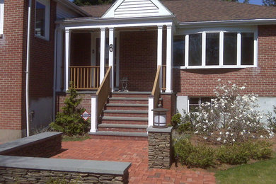 Elegant home design photo in Boston