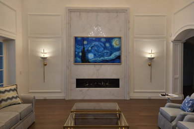 Living room - living room idea in Miami