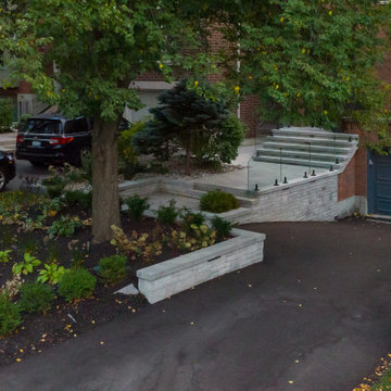 2022 Design Gallery - Driveway and Modern Front Steps