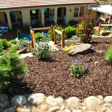 Terraced Backyard