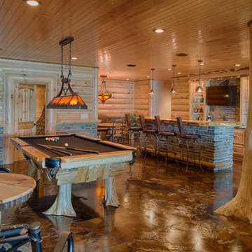 Refined Log Home