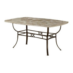stone-top dining room tables | houzz stone-top dining room tables | houzz