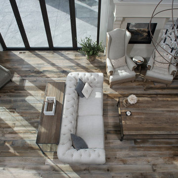 A Barn on a Floor: Reclaimed, Rustic Beauty