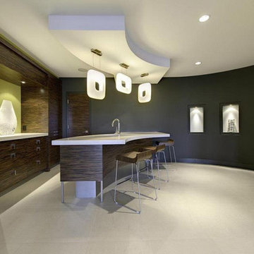 Bridgewater Home - Entertainment Area & Bar