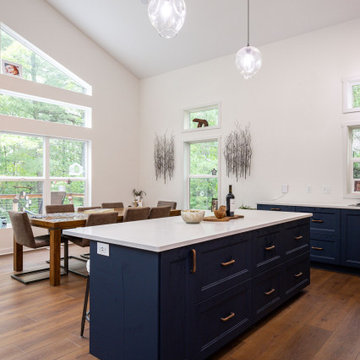 Brenwick Signature| Modin Rigid LVP Collection Mid-Century Customer Space | WI