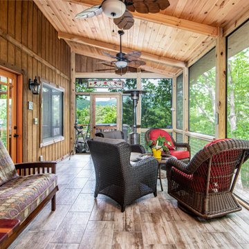 Black Mountain Home Addition & Screened-In Porch