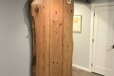 Custom Barn Door and Harvest Table