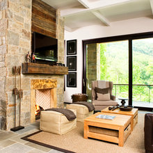 new house project living room