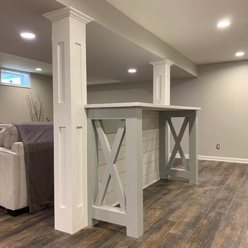 Trim and Carpentry work in basement