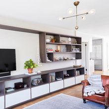 Living Room - Custom Media Center
