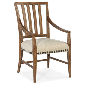 Hooker Furniture 6700-75400-80 Big Sky Wood Framed Dining Chair - Vintage