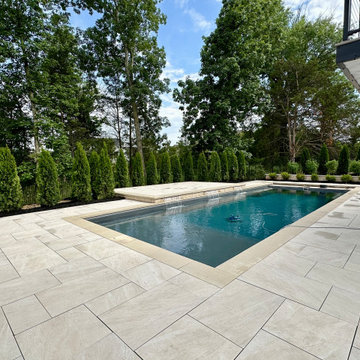 Porcelain Pool Patio