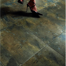 vintage aspect: charcoal 20"x20" - Wall And Floor Tile