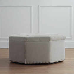 Juliette Storage Ottoman - Footstools And Ottomans