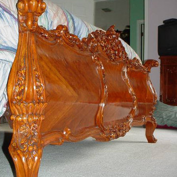Authentic French Bedroom Suite, imported from Paris in 1940s
