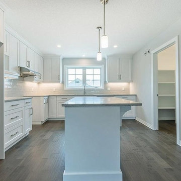 San Jose CA Kitchen Remodel - Urban Kitchen with Blue Accents and Details