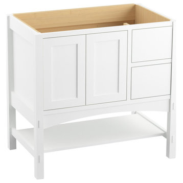 Kohler K-99556-R Marabou 36" Vanity Cabinet Only - - Linen White